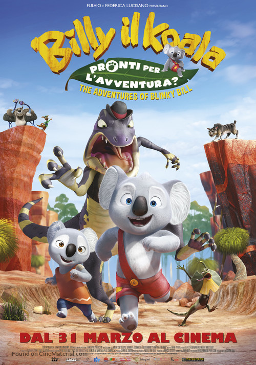 Blinky Bill the Movie - Italian Movie Poster