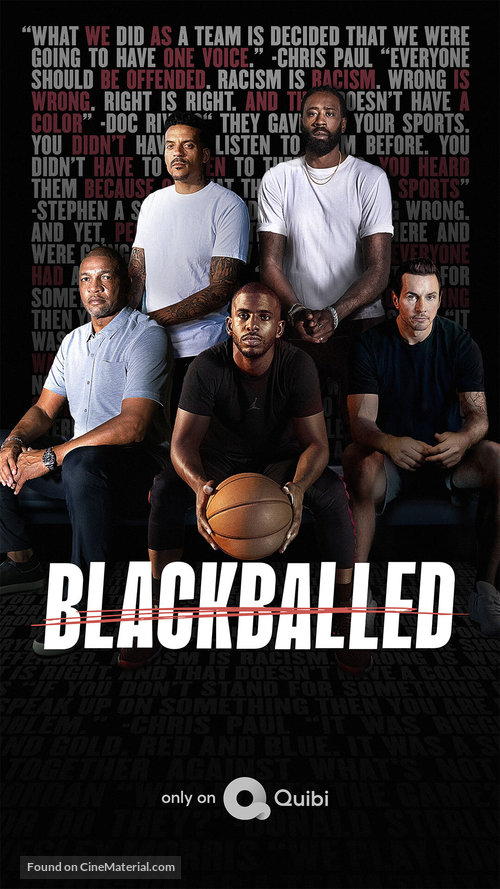 &quot;Blackballed&quot; - Movie Poster