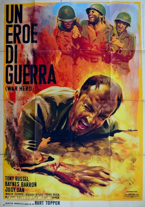 War Is Hell - Italian Movie Poster