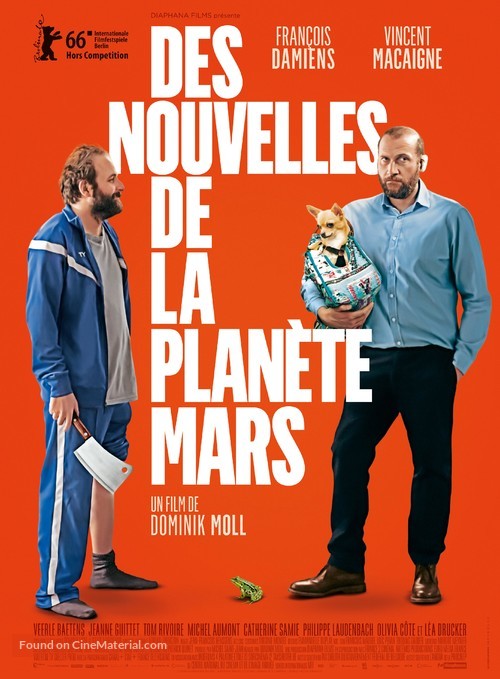 Des nouvelles de la plan&egrave;te Mars - French Movie Poster