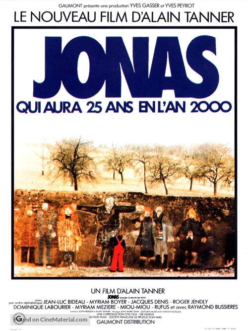 Jonas qui aura 25 ans en l&#039;an 2000 - French Movie Poster