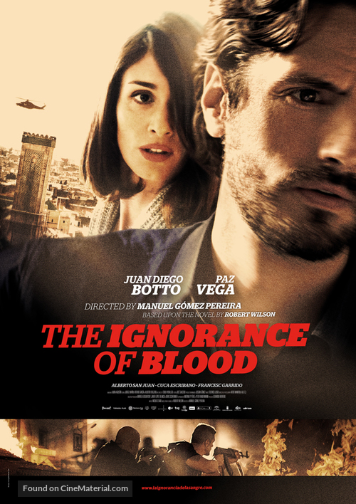 La ignorancia de la sangre - Spanish Movie Poster