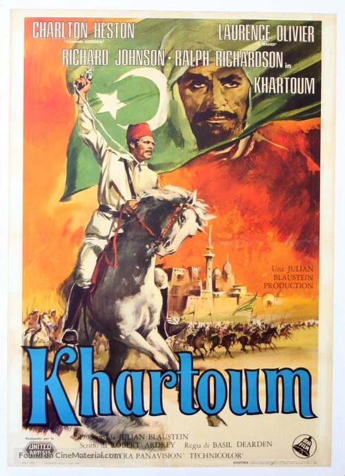 Khartoum - Italian Movie Poster