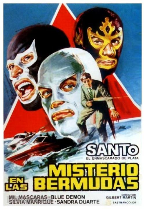 Misterio en las Bermudas - Mexican Movie Poster