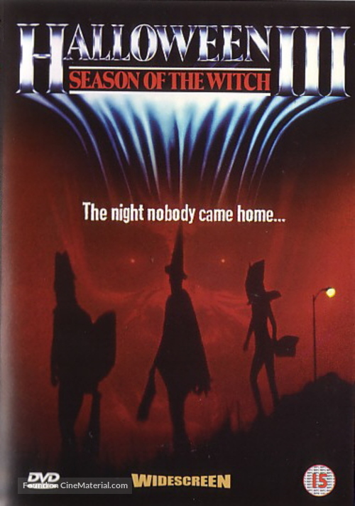 Halloween III: Season of the Witch - British DVD movie cover