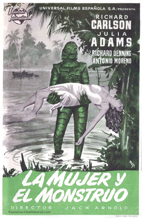 Creature from the Black Lagoon - Spanish Movie Poster