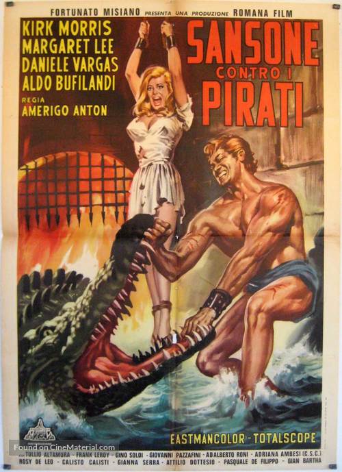 Sansone contro i pirati - Italian Movie Poster