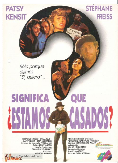 Les &eacute;poux ripoux - Spanish Movie Poster
