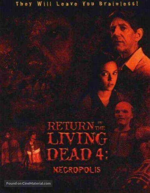 Return of the Living Dead 4: Necropolis - Blu-Ray movie cover