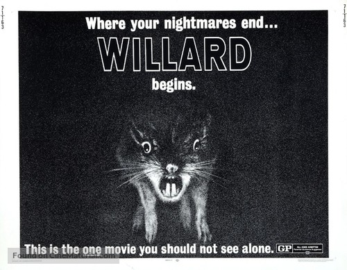 Willard - Movie Poster