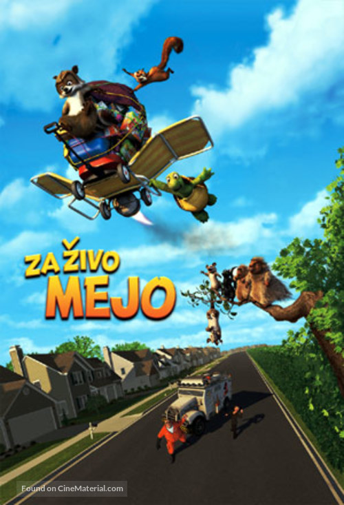 Over the Hedge - Slovenian Movie Poster