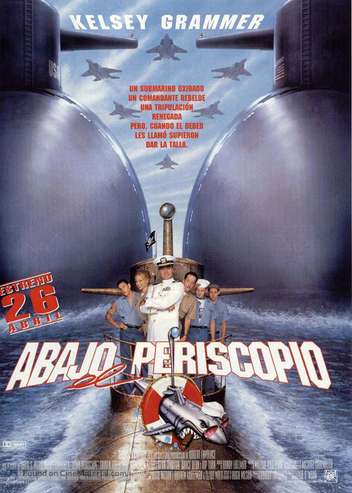 Down Periscope - Spanish Movie Poster