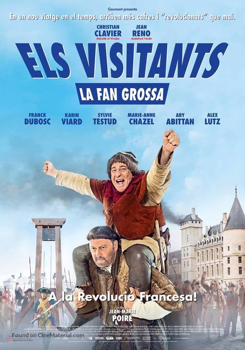 Les Visiteurs: La R&eacute;volution - Andorran Movie Poster