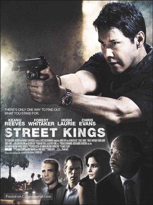 Street Kings - Danish Movie Poster