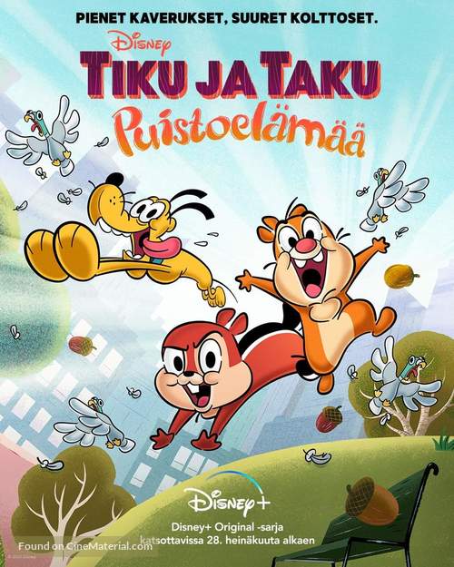 &quot;Chip &#039;N&#039; Dale: Park Life&quot; - Finnish Movie Poster