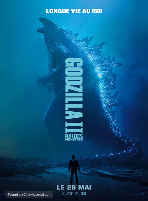 Godzilla: King of the Monsters - French Movie Poster