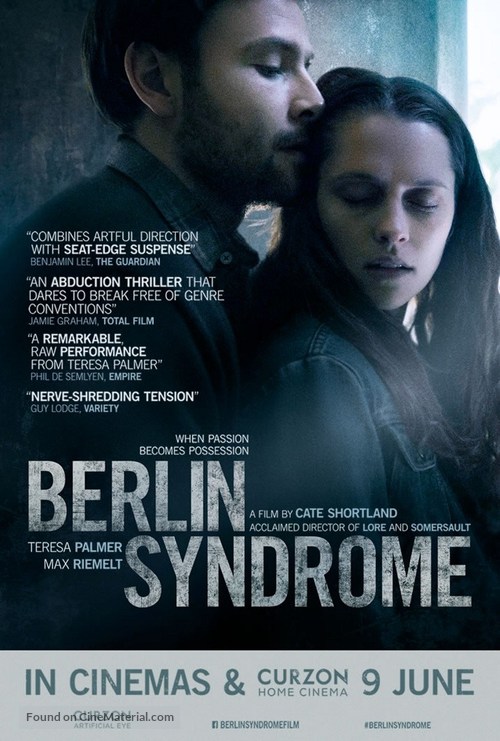 Berlin Syndrome - British Movie Poster