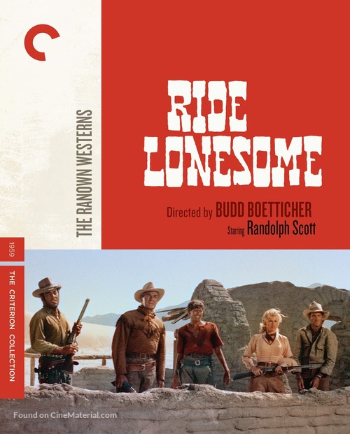 Ride Lonesome - Blu-Ray movie cover