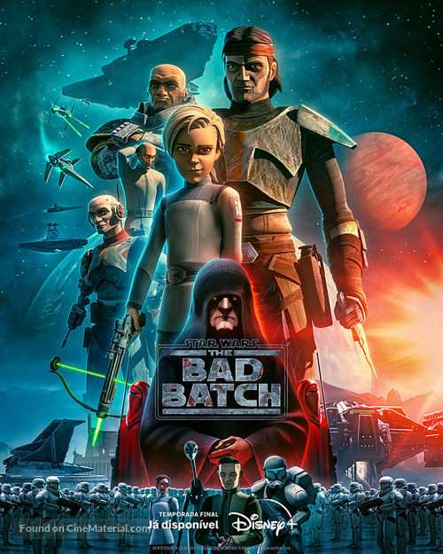 &quot;Star Wars: The Bad Batch&quot; - Brazilian Movie Poster