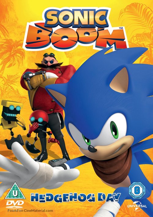 &quot;Sonic Boom&quot; - British DVD movie cover