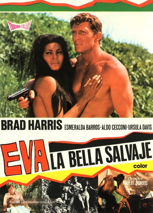 Eva, la Venere selvaggia - Spanish Movie Poster