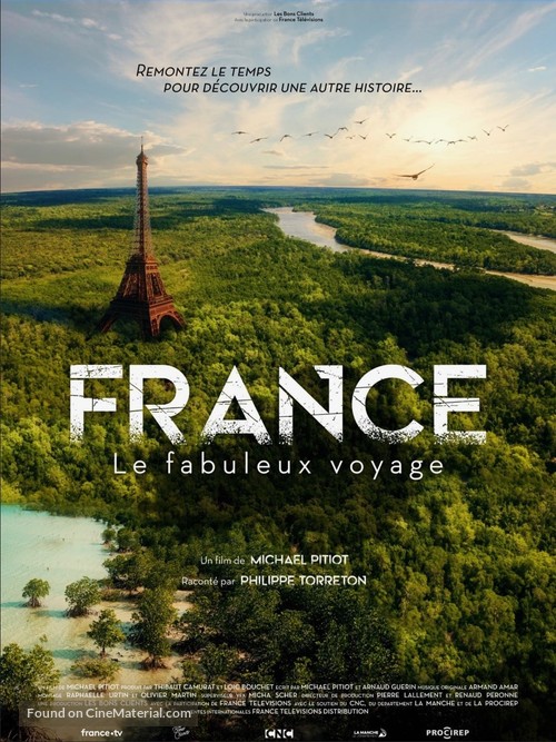 France, le fabuleux voyage - French Movie Poster