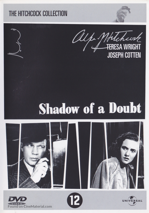 Shadow of a Doubt - Dutch DVD movie cover