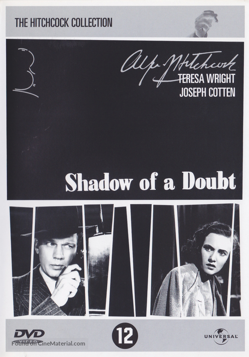 Shadow of a Doubt - Dutch DVD movie cover