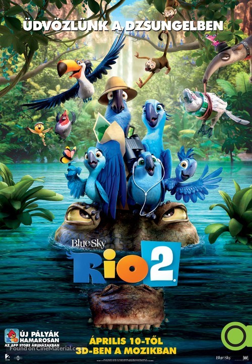 Rio 2 - Hungarian Movie Poster