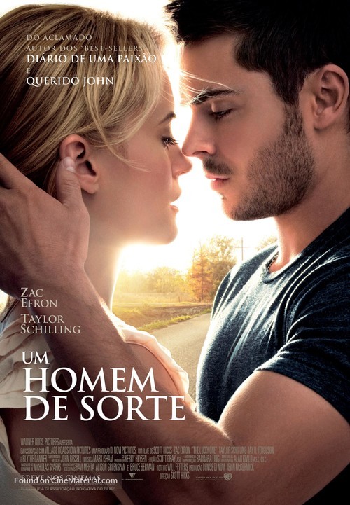 The Lucky One - Brazilian Movie Poster