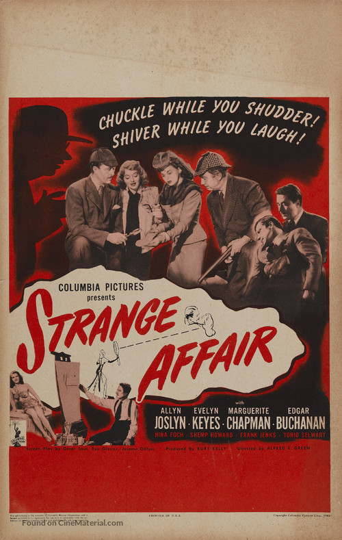 Strange Affair - Movie Poster