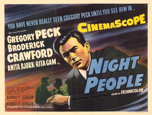 Night People - British Movie Poster