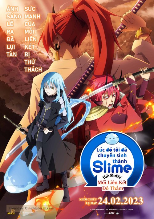 Gekij&ocirc;ban Tensei shitara slime datta ken - Vietnamese Movie Poster