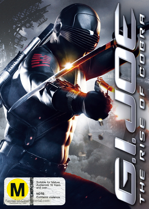 G.I. Joe: The Rise of Cobra - New Zealand DVD movie cover