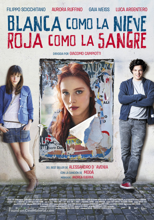 Bianca come il latte, rossa come il sangue - Spanish Movie Poster