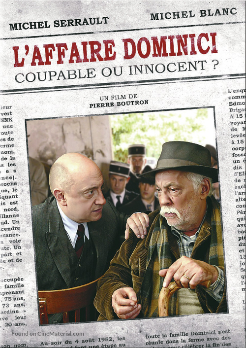 L&#039;affaire Dominici - French DVD movie cover