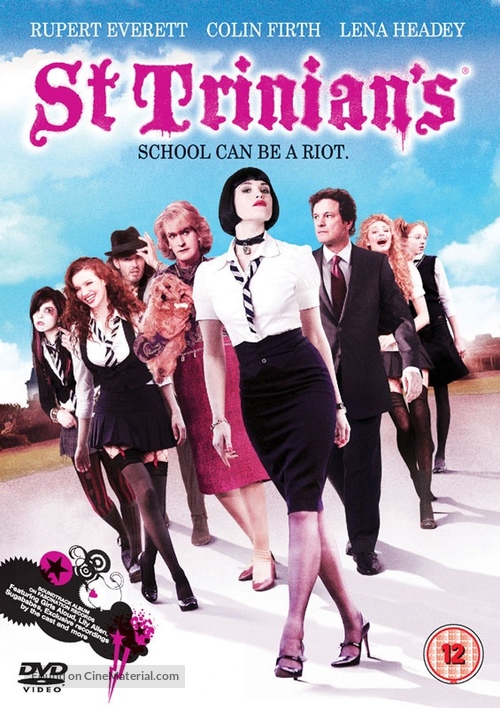 St. Trinian&#039;s - British DVD movie cover