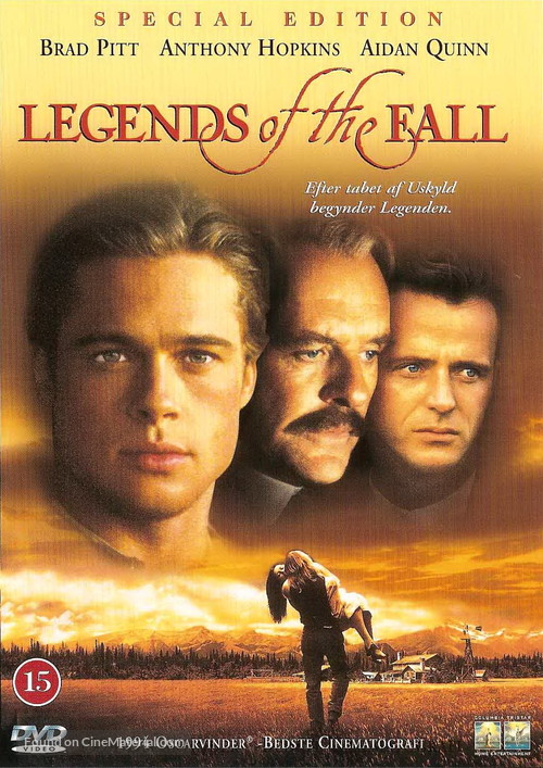 Legends Of The Fall - Danish Movie Cover