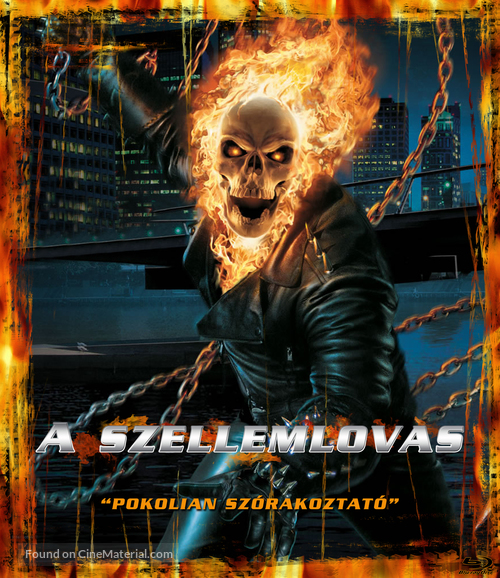 Ghost Rider - Hungarian Movie Cover