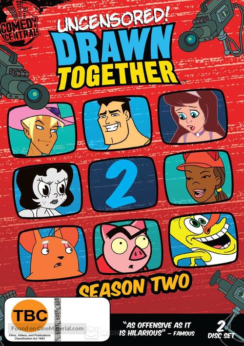 &quot;Drawn Together&quot; - New Zealand DVD movie cover