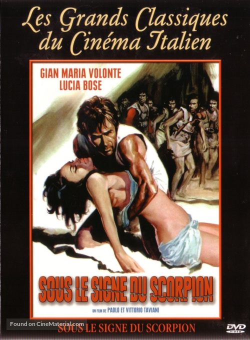 Sotto il segno dello scorpione - French Movie Cover