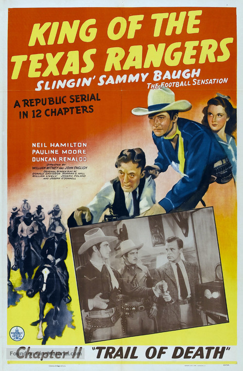 King of the Texas Rangers - Movie Poster