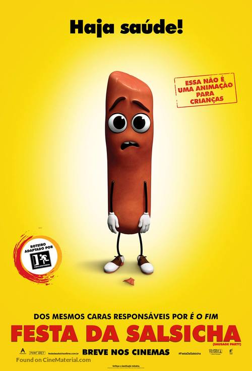 Sausage Party - Brazilian Movie Poster