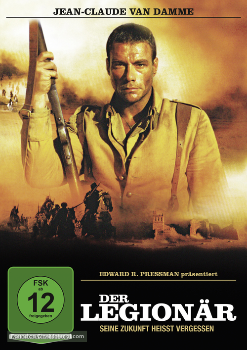 Legionnaire - German DVD movie cover