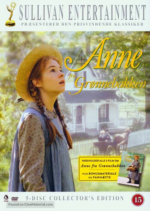 Anne of Green Gables - Danish DVD movie cover