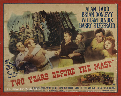 Two Years Before the Mast - Movie Poster