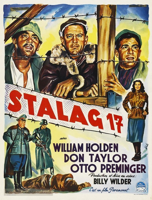 Stalag 17 - Belgian Movie Poster
