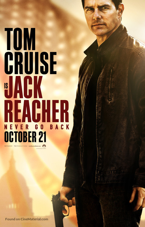 Jack Reacher: Never Go Back - Movie Poster