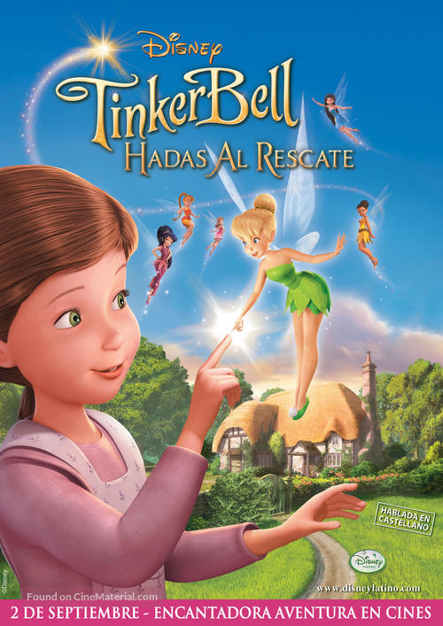 Tinker Bell and the Great Fairy Rescue - Argentinian Movie Poster