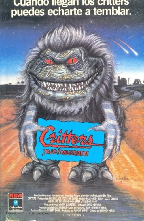 Critters - Spanish VHS movie cover